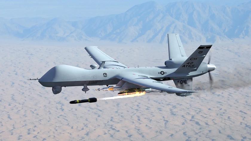 Национальная гвардия США испытала беспилотник MQ-9 Reaper с модифицированной ракетой AGM-114 Hellfire R-4 увеличенной дальности