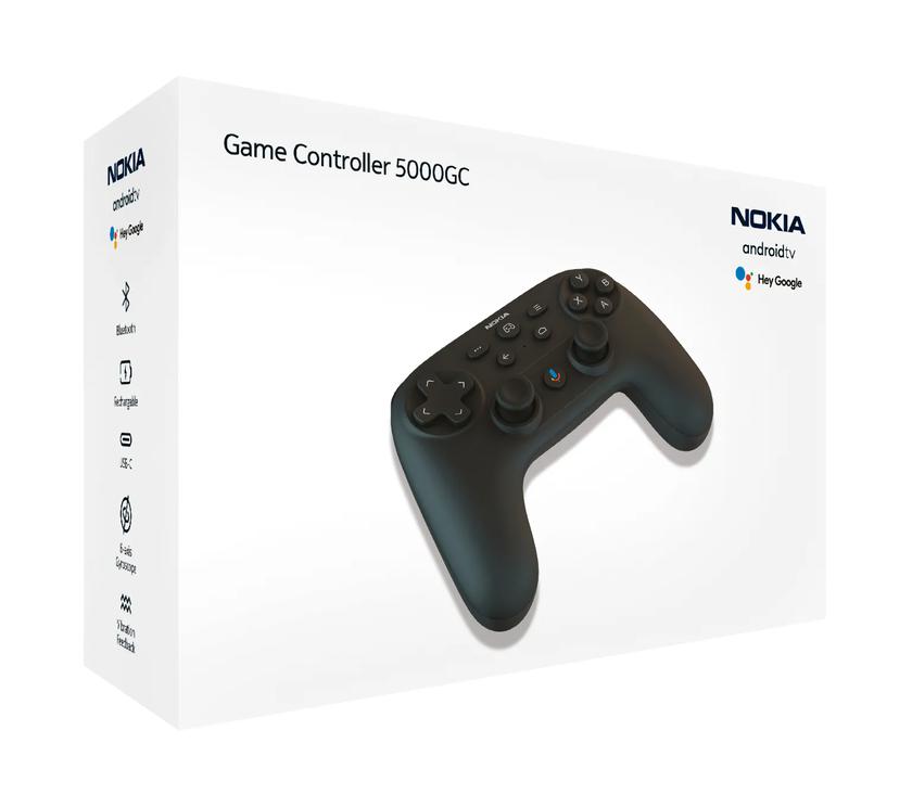 StreamView готовит к выходу Nokia Game Controller 5000GC с кнопкой для запуска Google Assistant, портом USB-C и автономностью до 14 часов