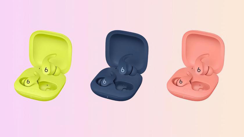 Beats Fit Pro с новыми цветами Tidal Blue, Volt Yellow и Coral Pink уже можно купить на Amazon