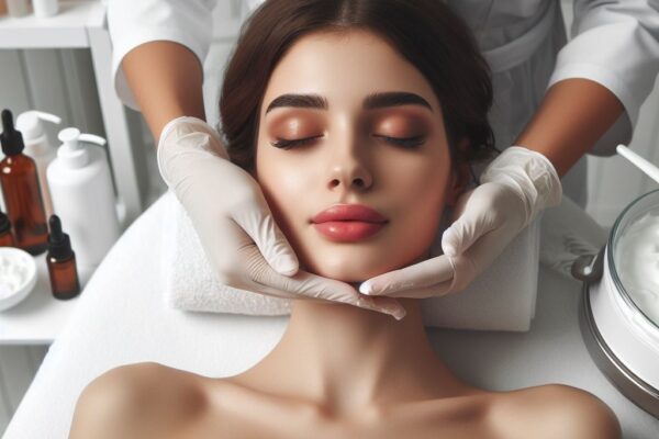 Modern cosmetology services skin care